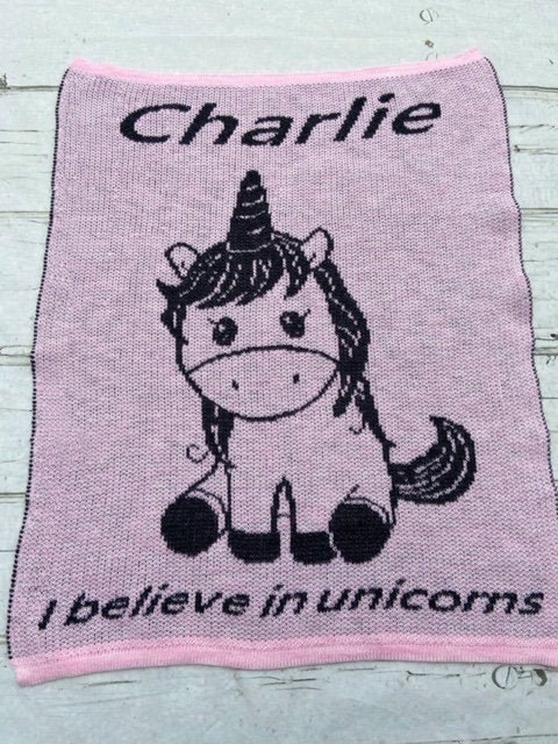 etsy custom baby blanket