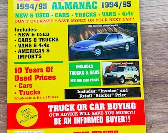 Anuario de precios de automóviles 1994/95 1994 Pace Publications / ISSN 1042-6205 / Autos usados y nuevos / Camionetas y furgonetas 4x4