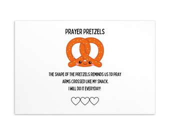 Prayer Pretzel Cards: Meaningful Gift of Faith