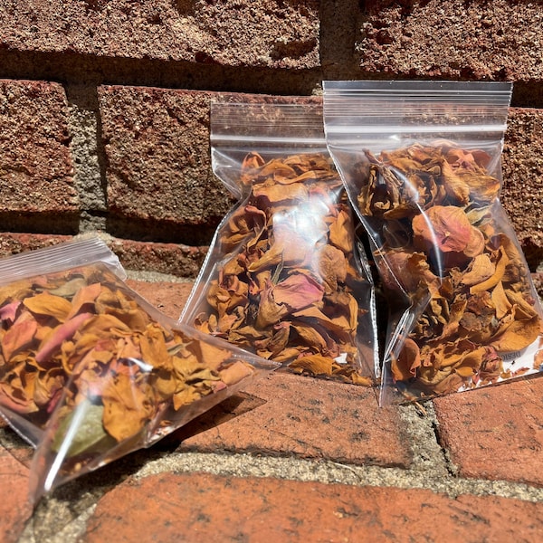 Dried Rose Petals from NC Farm | Candle Making | Crafting | Soap Making | Herb