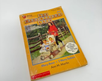 The Baby Sitters Club #52 Mary Anne + 2 Many Babies 1992