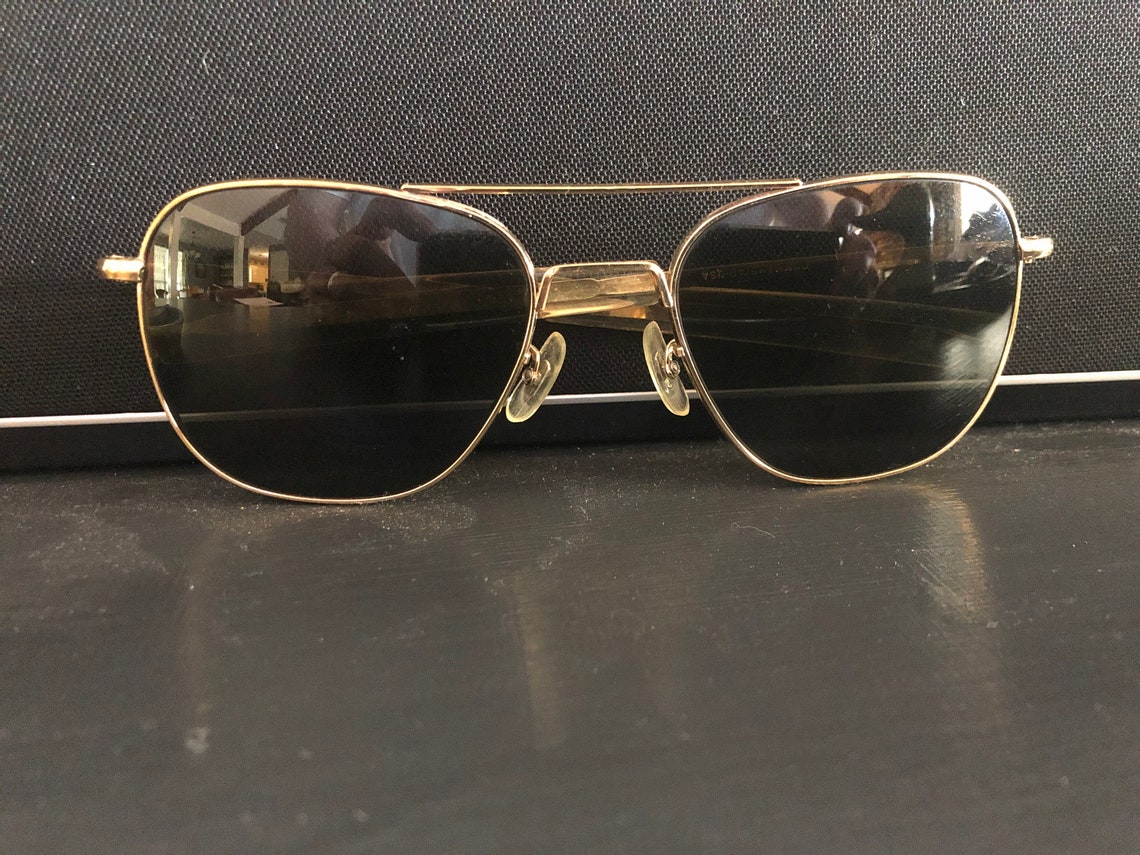 Vintage AO FG-58 Pilots Command Sunglasses by American | Etsy