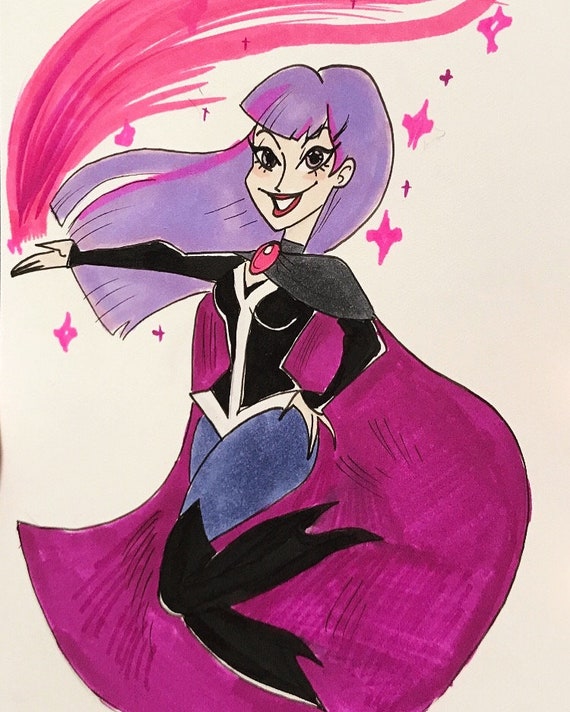 Zatanna Dc Superhero Girls Etsy