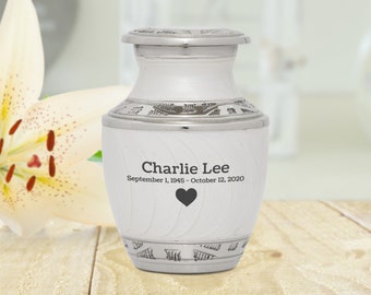 Heart Keepsake Urn with Engraving