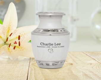 Loving Hearts Keepsake Urn for Human Ashes