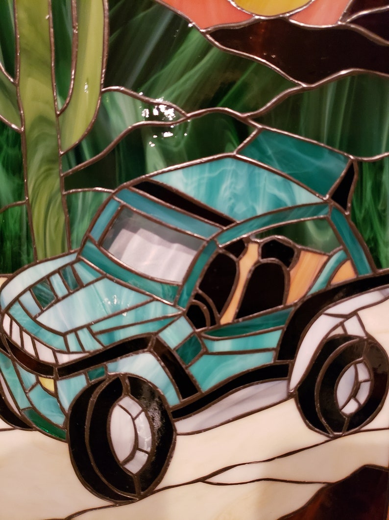Stained Glass RV Door Windowdune Buggy/rzr/side by Side Etsy
