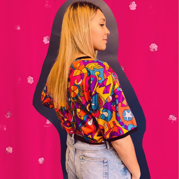 Funky Lycra Oversized Tee