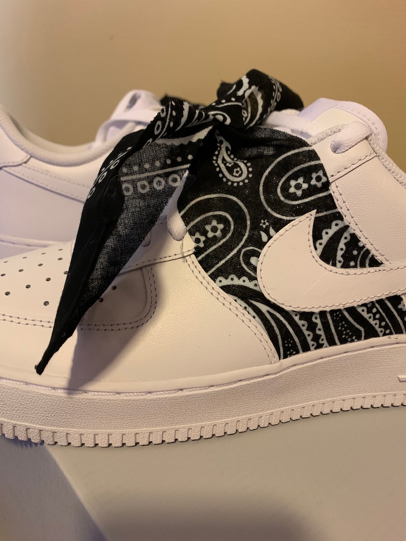 air force 1 black bandana