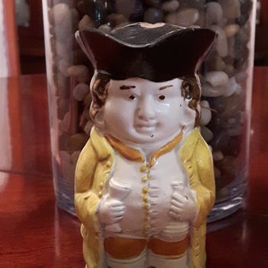 Antique Pottery Toby Jug, Staffordshire Toby Jug