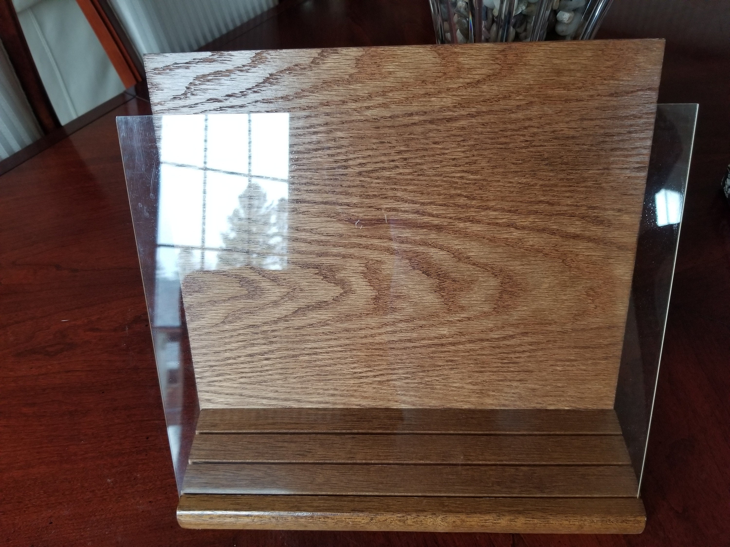 Vintage Recipe Book Holder New in Box, Wood and Acrylic Recipe Book ...