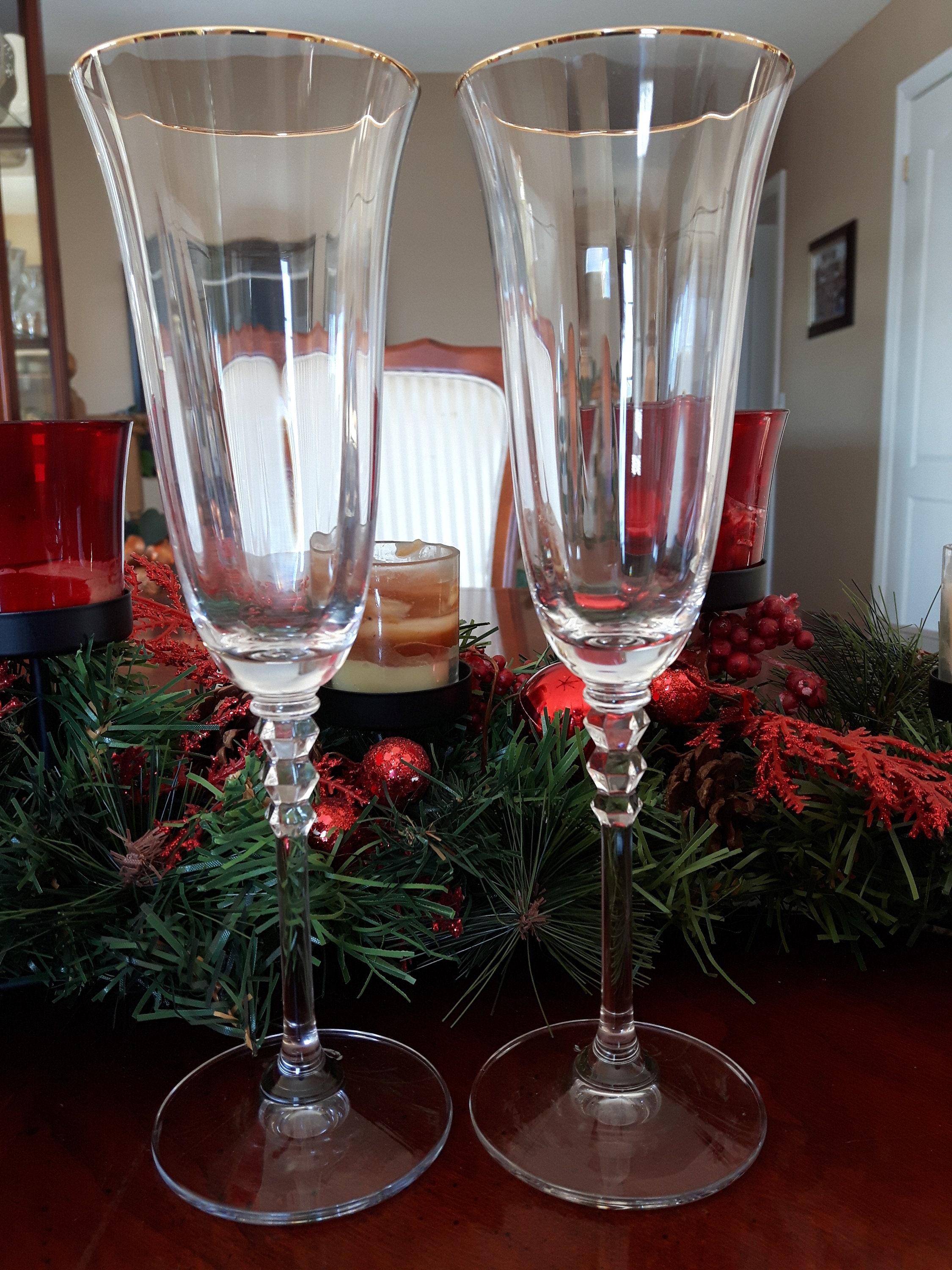 Mikasa Sonata Stemware Elegant Mikasa Crystal Champagne Etsy Ireland