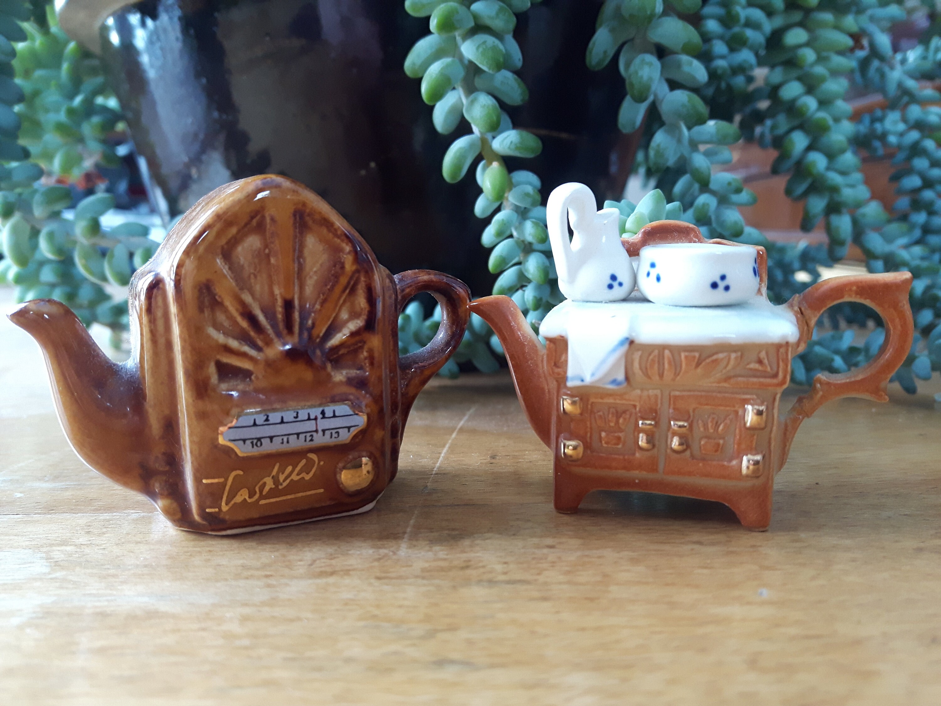 Paul Cardew Design Miniature Teapots Vintage Miniature Etsy