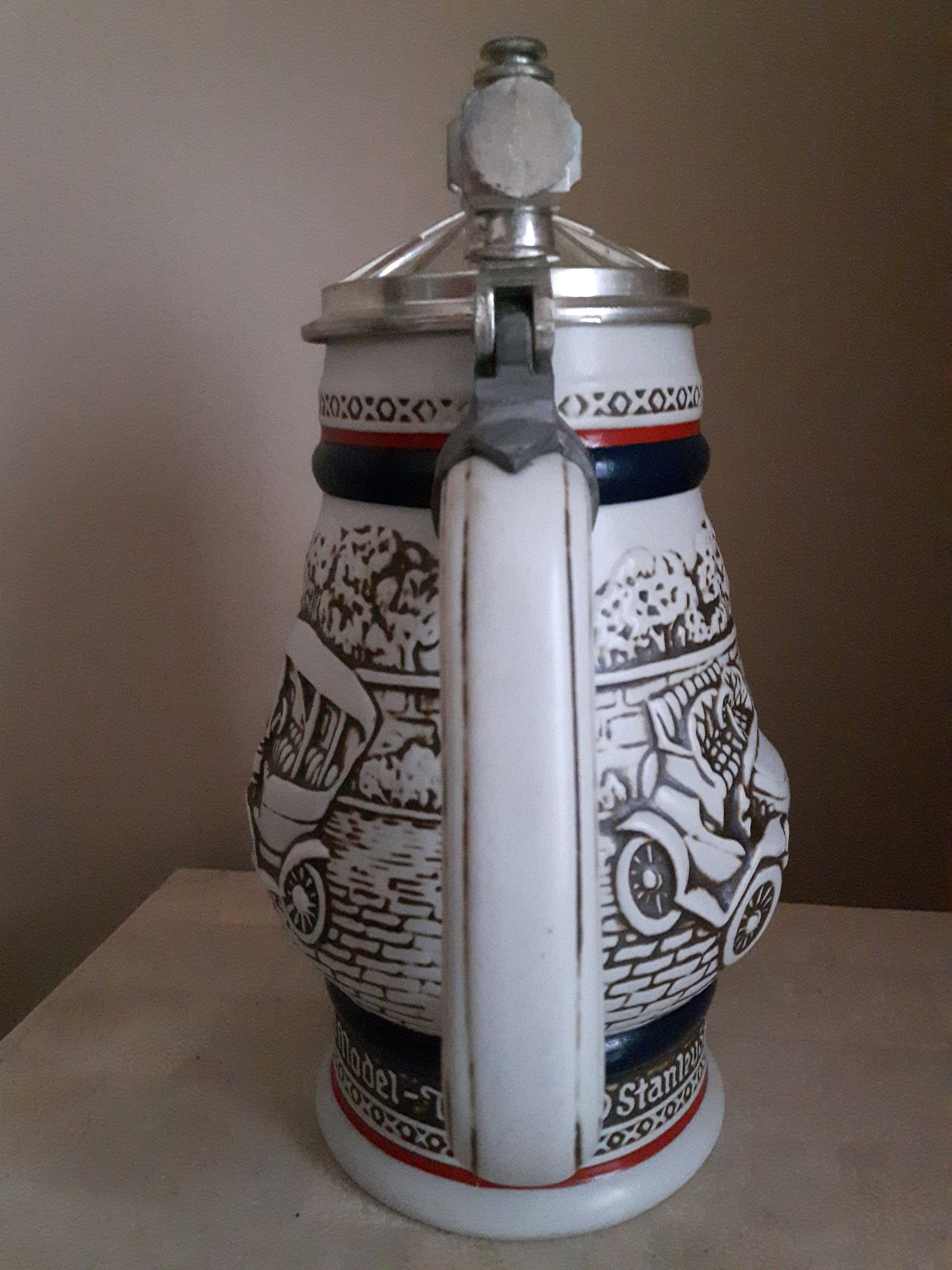 Vintage 1980 Avon Beer Stein Beer Tankard Old Cars Beer Etsy