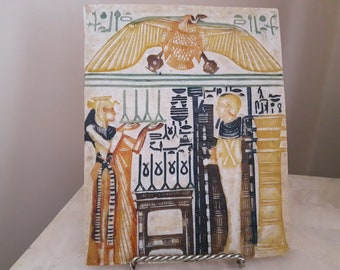 Souvenir Egyptian Tablet, Resin Reproduction Egypt Tablet, Egyptian Theme Home Decor