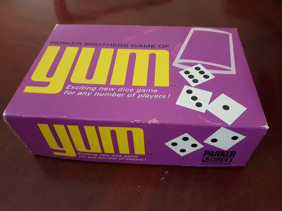 Parker Brothers Game Of Yum Dice Game By Parker Brothers Etsy