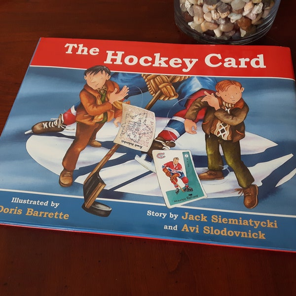 Signed by Author The Hockey Card by Jack Siemiatycki and Avi Slodovnick