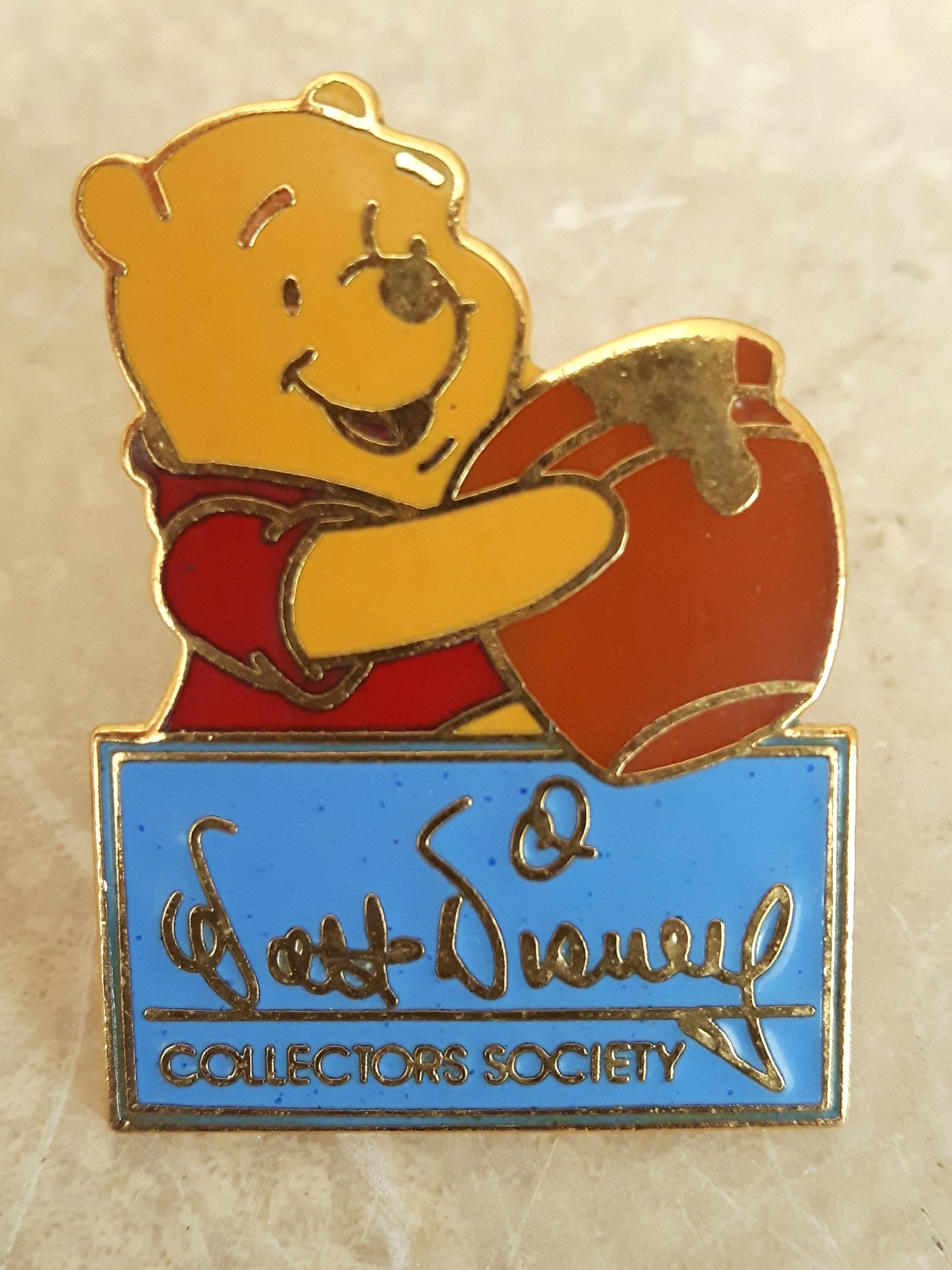 Enamel Disney Collectors Society Lapel Pins Collectible Etsy