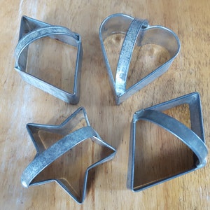 Antique Tin Cookie Cutters