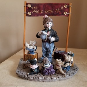 Vintage Boyds Collection The Amazing Bailey Magic Show at 4, Yesterdays&#39; Child The Dollstone Collection, Limited Edition Series No. 2