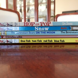 Set of 5 Hardcover Children&#39;s Books, Collectible Dr. Suess Books, Vintage Children&#39;s Books