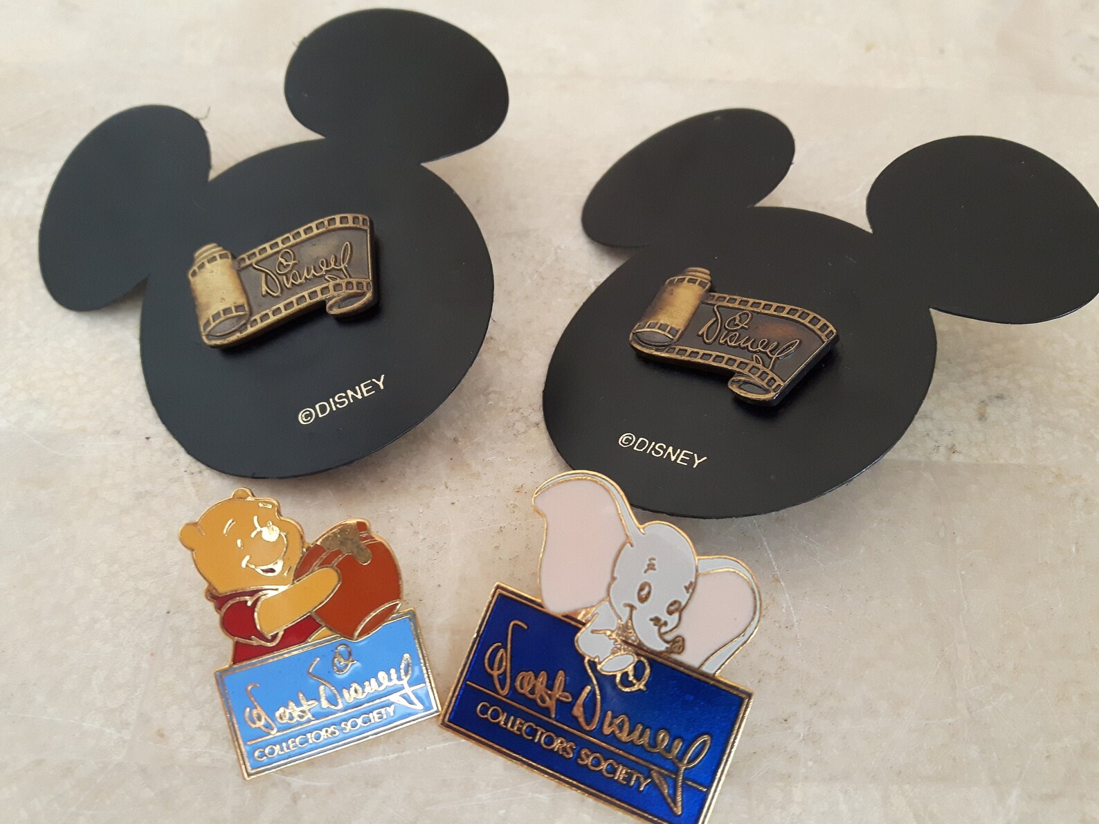 Enamel Disney Collectors Society Lapel Pins Collectible Etsy