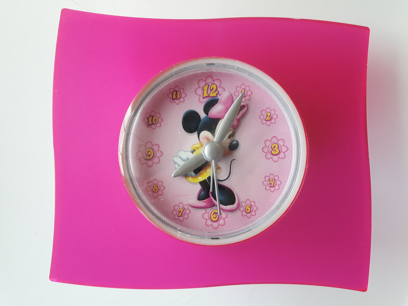 Minnie Mouse Disney Alarm Clock Vintage Acrylic Minnie Mouse | Etsy