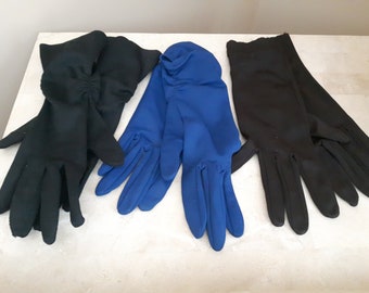 Vintage Women&#39;s Kayser Nylon Gloves, Kayser Long Nylon Gloves