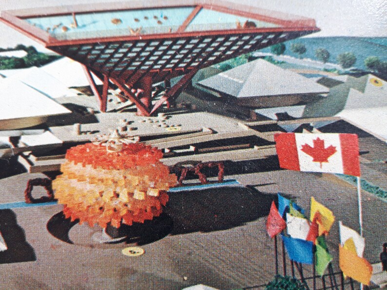 Souvenir Tray From Expo 67 in Montreal Canada Etsy