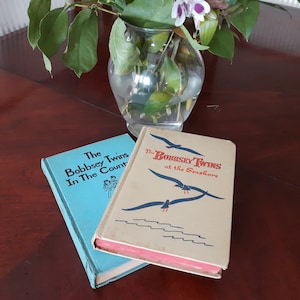 1950s Vintage Bobbsey Twins, The Bobbsey Twins at the Seashore, The Bobbsey Twins in the Country, Bobbsey Twins Books by Laura Lee Hope