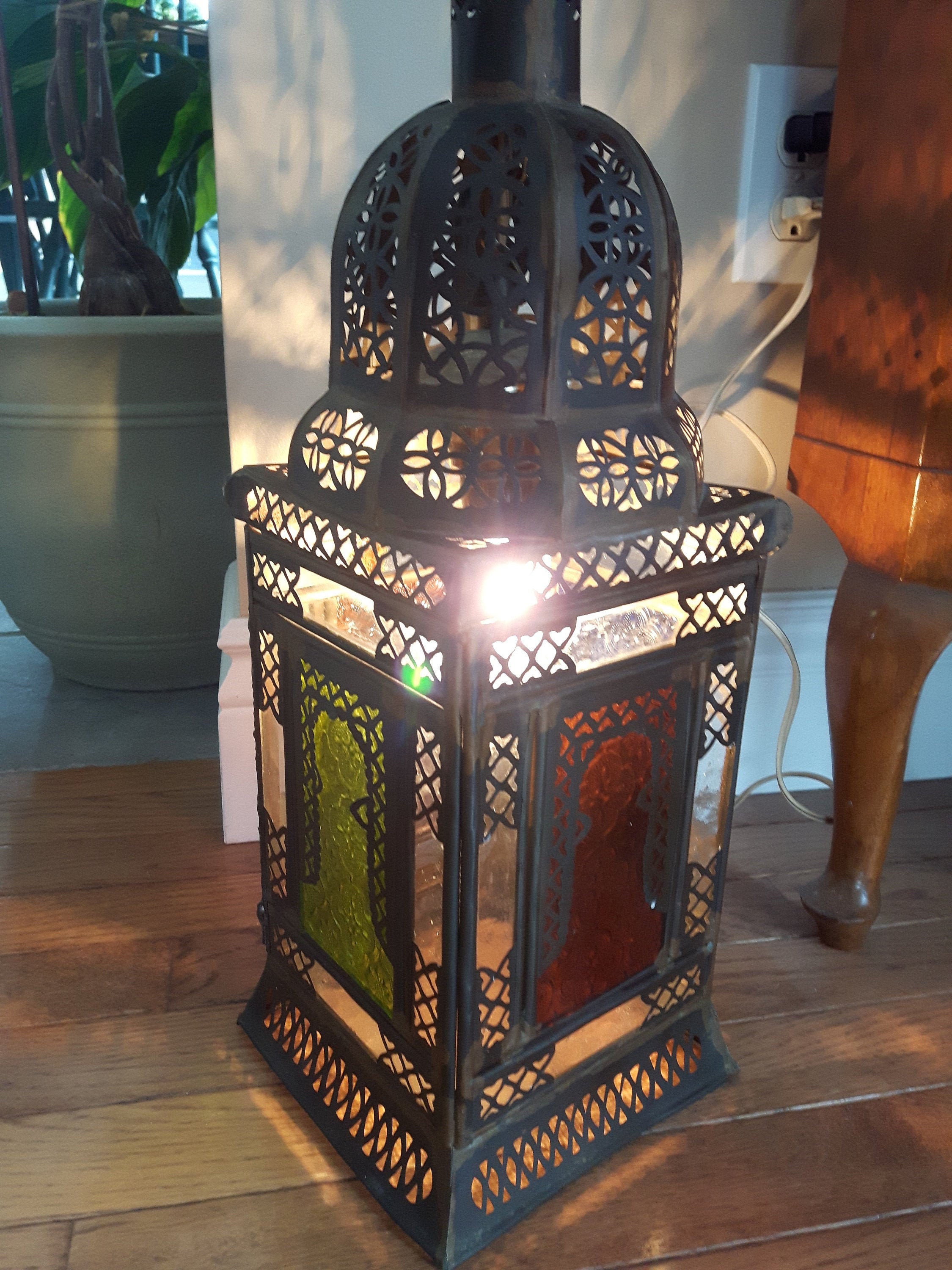 Electric cheap moroccan lantern