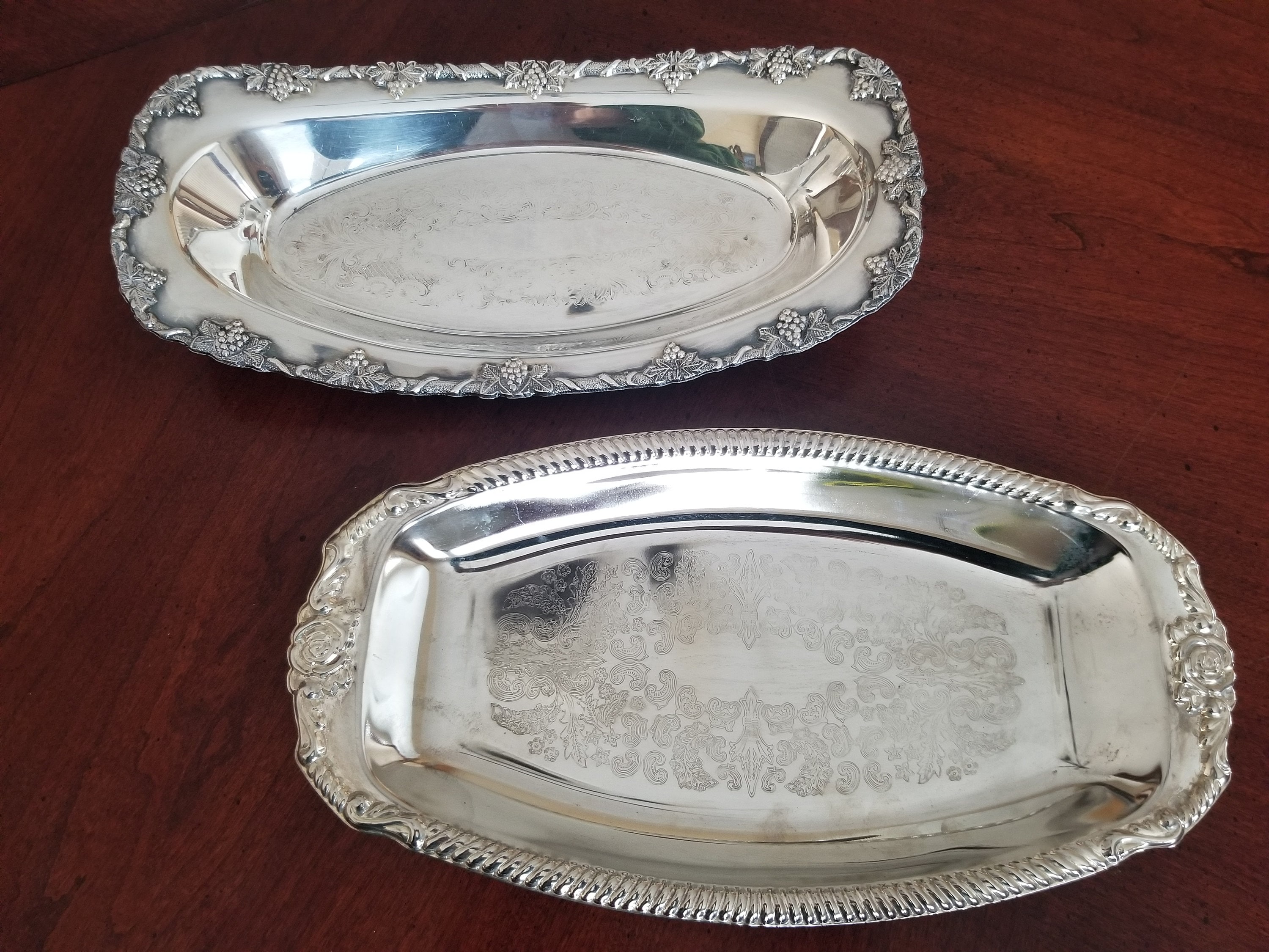 Heally – 10 Vassoi Portagioielli Rettangolari Vintage In Lega, Effetto Argento Antico, Per Cabochon, Resina, Foto E Creazioni Fai Da Te - 2