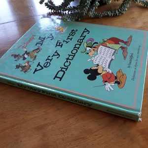 Disney's My Very First Dictionary Hardcover Book, Children's Dictionary, Disney Dictionary for Children