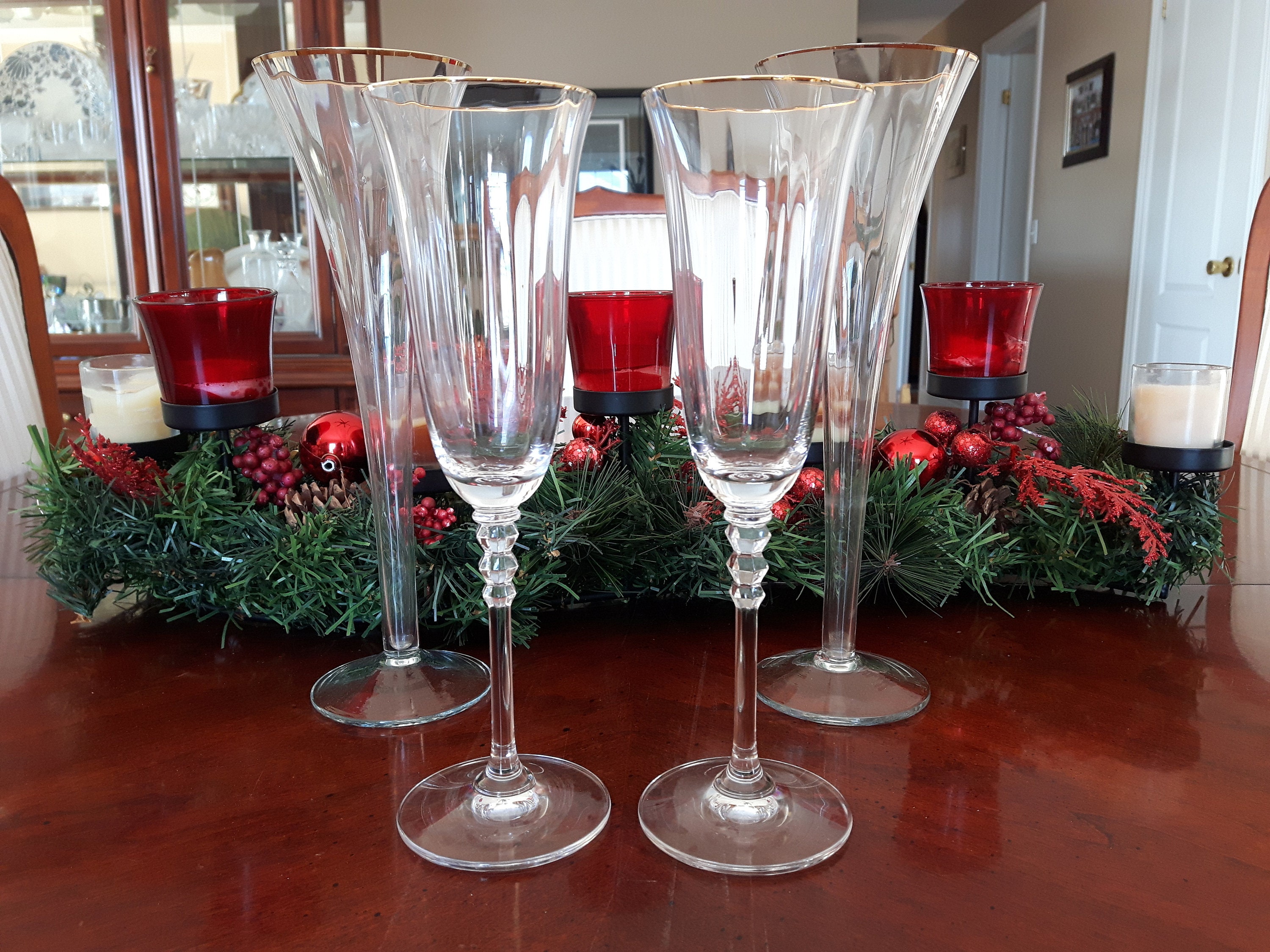 Mikasa Sonata Stemware Elegant Mikasa Crystal Champagne Etsy Ireland
