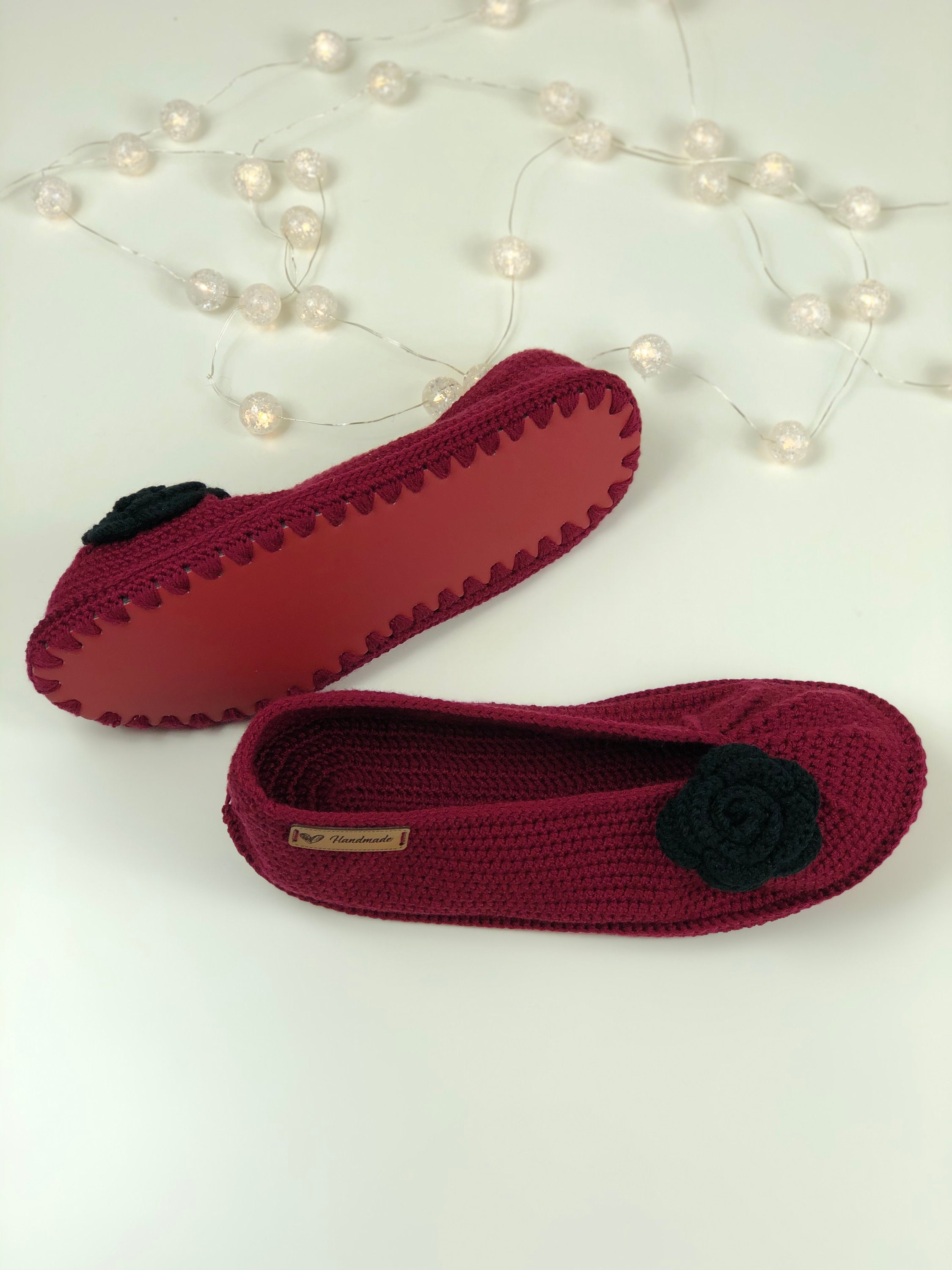 handmade womens slippers