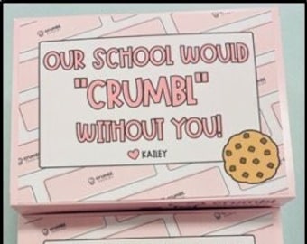 CRUMBL Cookie Gift Tags- Instant Download