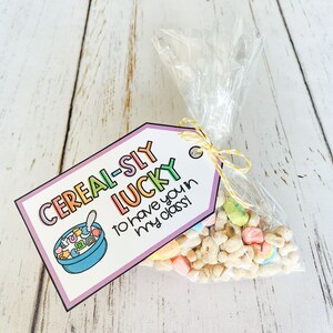 Lucky Charm Gift Tags for Students - Etsy