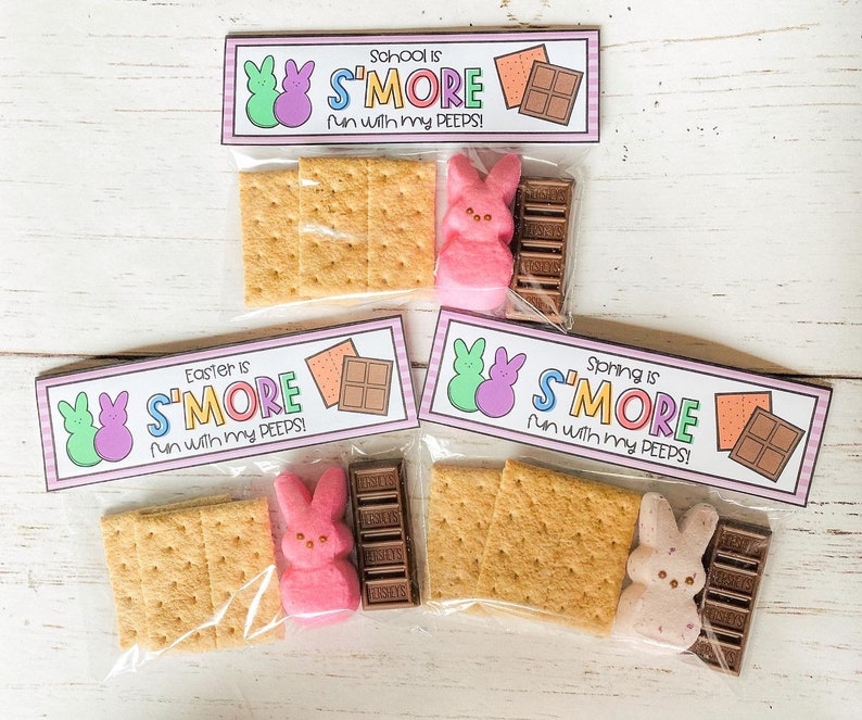 S'MORE Fun with my PEEPS Gift Tag image 1