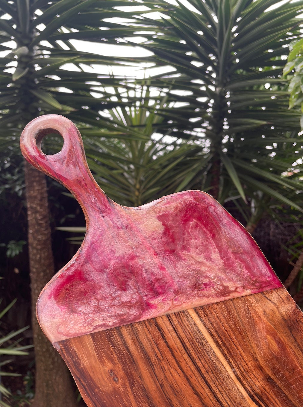 Pink Resin Cheese Board Serving Platter Etsy Australia