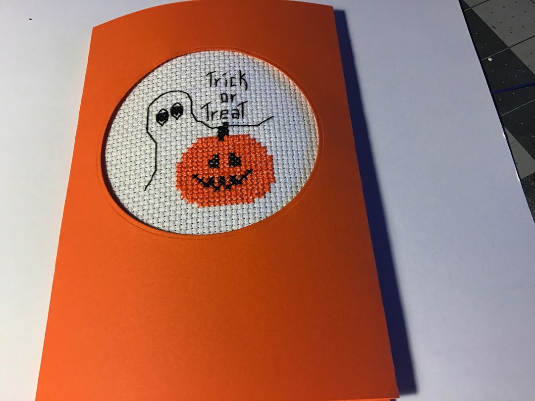 Trick or Treat Halloween Card - Etsy