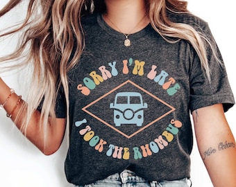 Funny Math Teacher Shirt Math Teacher Gift Sorry I'm Late Rhombus Gift for Math Lover Geometry Teacher High School Middle School Math Shirt
