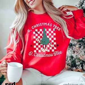 Funny Nurse Christmas Sweatshirt Respiratory Therapist Shirt RT Rrt Pulmonary ICU Nurse Shirt O Christmas Tree for Nurse Rn Ugly christmas