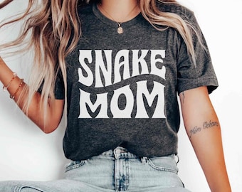 Snake Mom Shirt Snake Mom Tee Snake Lover Gifts Snake Shirt Snake Mama Shirt Snake Owner Gifts Reptile Lover Shirt Funny Snake Gift Tshirt