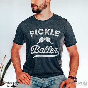 Pickleball Shirt Pickle Baller Shirt Funny Father's Day Shirt, Father's Day Gift for Him, Funny Dad Shirt, Shirt for Dad Pickleball Team Tee