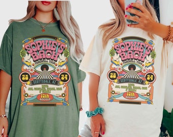 Rock Bachelorette Shirts Bach Tour Farewell Tour Bachelorette Rock Band Music Festival Bachelorette Custom Location Comfort Colors Retro 90s