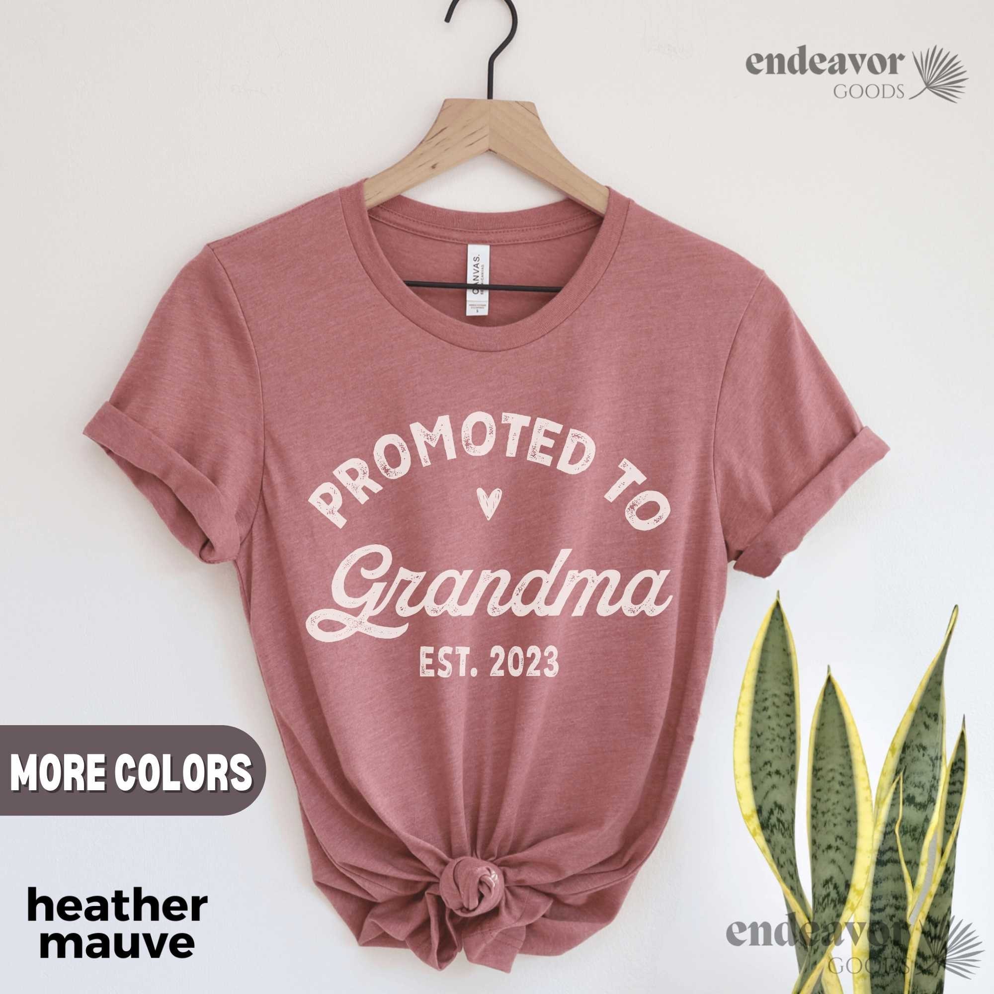 Christmas Gift For Grandma Promoted To Grandma Personalized T-Shirt -  Family Panda - Unique gifting for family bonding