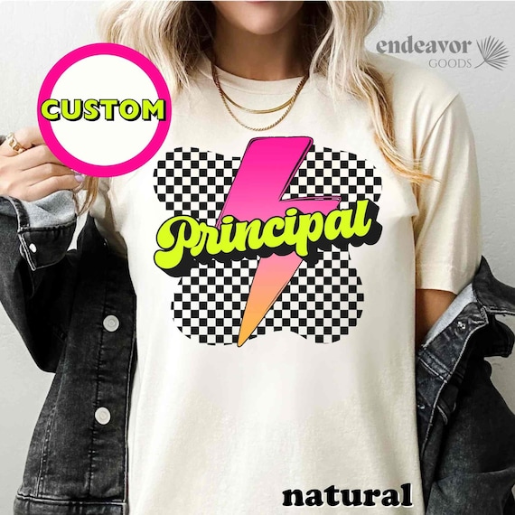 Principal Shirt Back to School Admin Team Shirt Assistant Principal Shirt Vice Principal Tshirt Teacher Appreciation Gift Front Office Team
