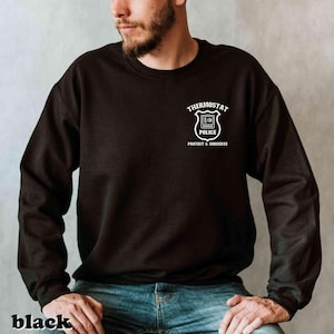 Thermostat Police Shirt, Thermostat Shirt Dad Joke Shirt Dad Shirt Husband Gift Fathers Day Gifts Funny Gift for Dad Funny Dad Shirt Dad tee image 4