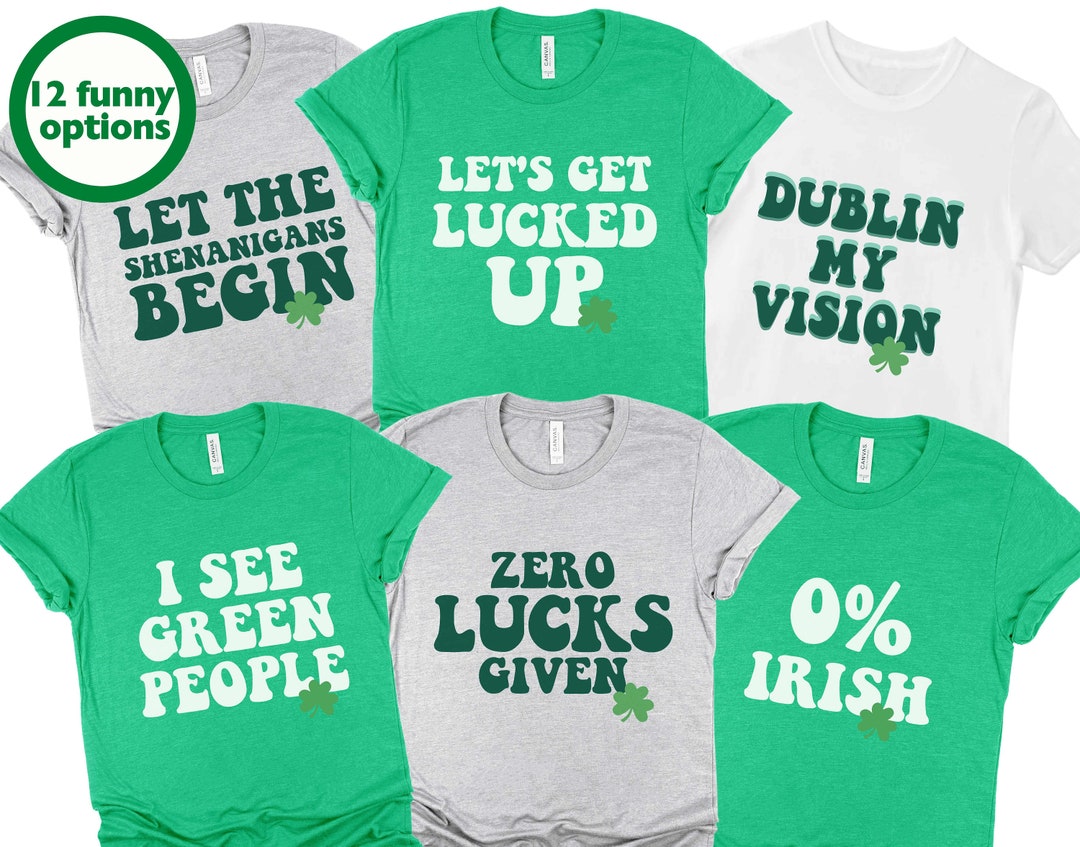 clever saint patricks day shirts