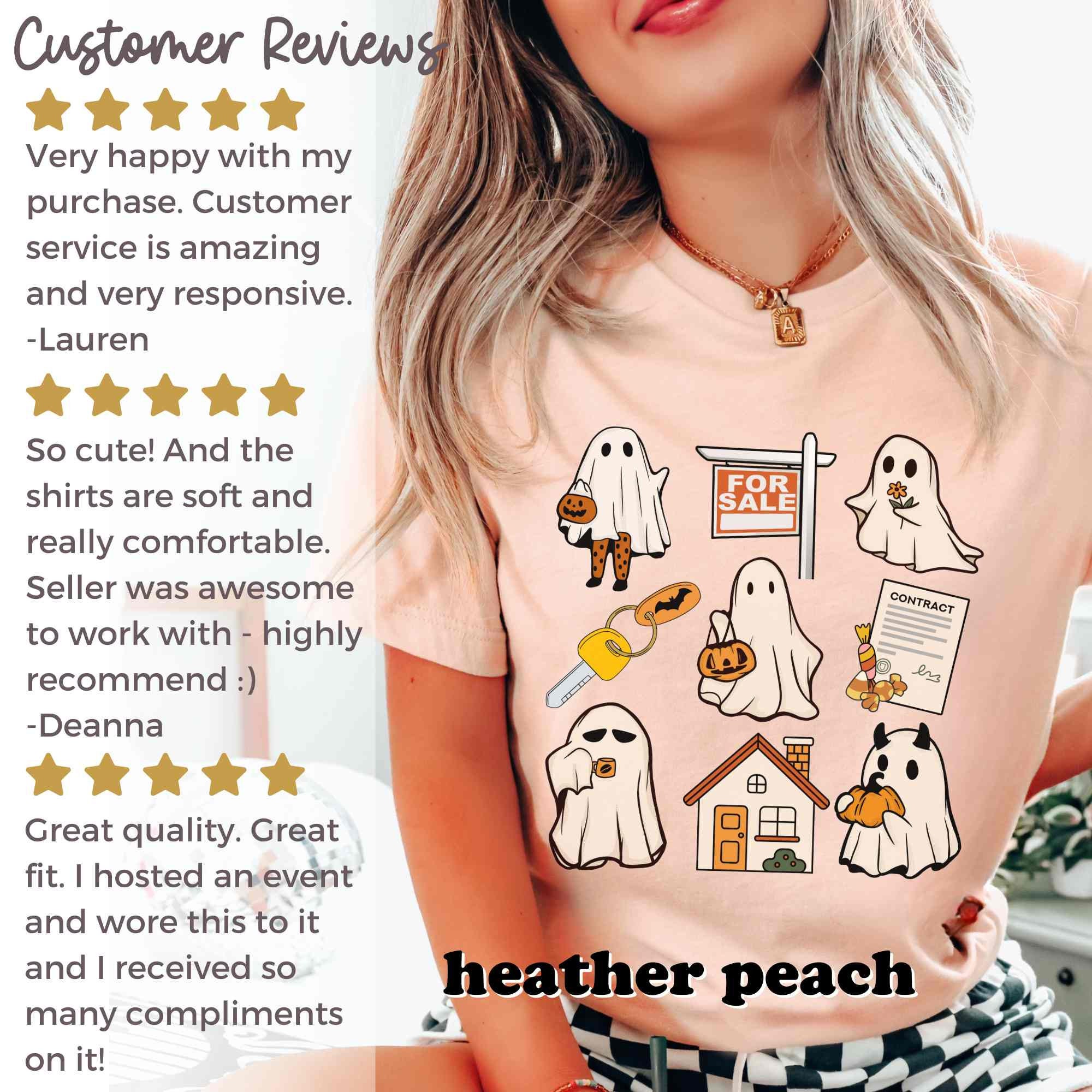Real Estate Halloween Shirt Cute Real Estate Agent Shirt Fall Real Estate Gift for Real Estate Agent Halloween Real Estate Broker Mortgage