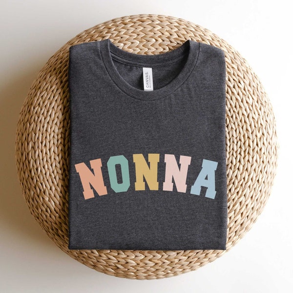 Nonna Shirt for Grandma for Mother's Day Gift Nonna to Be for Grandmother Funny Grandma Shirt Blessed Nonna Shirt Birthday Gift for Nonna